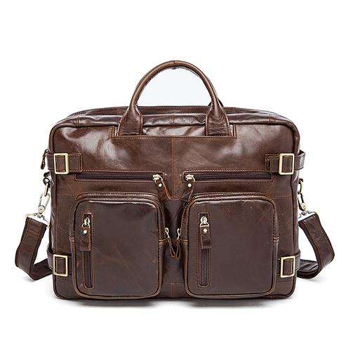 Genuine Leather 14inch Laptop Bag