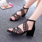 Bohemian Vintage Summer Heels