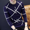 Thermal Casual Stripe Knitted Sweater
