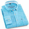 Breathable Business Cotton Linen Shirt