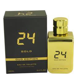 24 Gold Oud Edition Eau De Toilette Concentree Spray (Unisex) By ScentStory