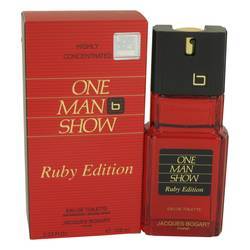 One Man Show Ruby Eau De Toilette Spray By Jacques Bogart