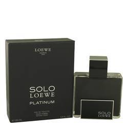 Solo Loewe Platinum Eau De Toilette Spray By Loewe