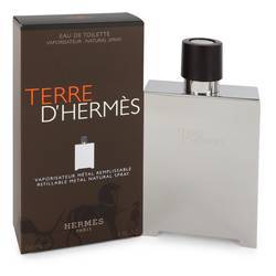 Terre D'hermes Eau De Toilette Spray Refillable (Metal) By Hermes