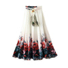 Vintage Maxi Boho Chiffon Skirts