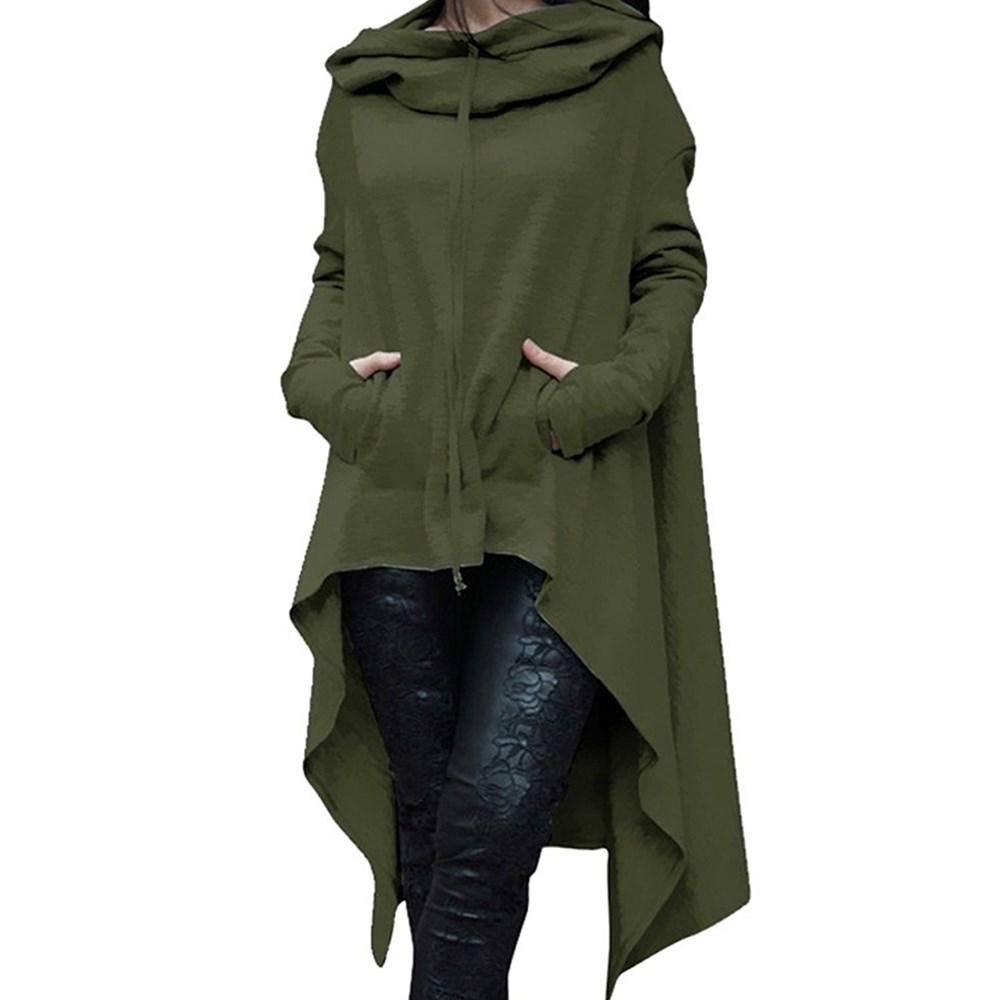 Irregular Oversize Hoodie Pullover Sweatshirt