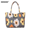 Waterproof Large Casual Zipper Shopping Bag