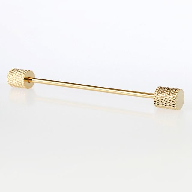 Hot 9 Stainless Steel Gold Collar Pin