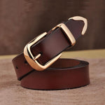 Genuine Leather Love strap Belt