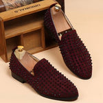 Red Bottom Dandelion Spikes Loafer