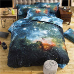 Duvet Galaxy Sets Single Twin/Queen Size 3D