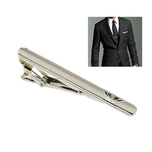 Simple Necktie Tie Clasp Clip