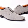 Semi-Brogues Bespoke Handmade Square Toe Shoe