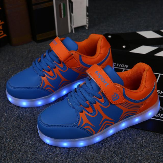 Simulation Sole Glowing Sneaker