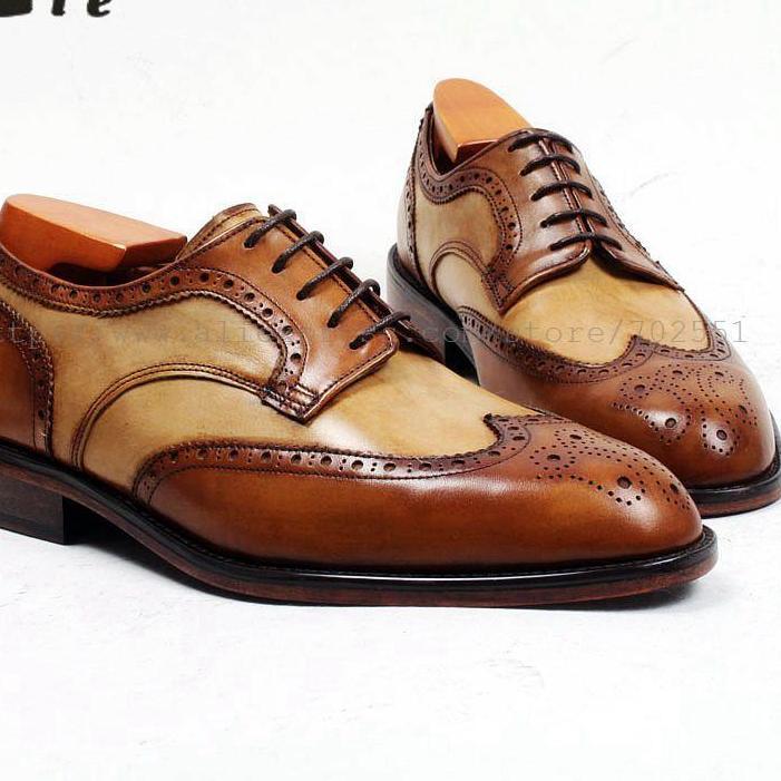 Bespoke Handmade Derby Round Toe Shoe