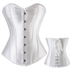 Sexy Lace up Boned Overbust Corset