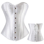Sexy Lace up Boned Overbust Corset