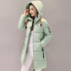 Thick Long Hooded Coat