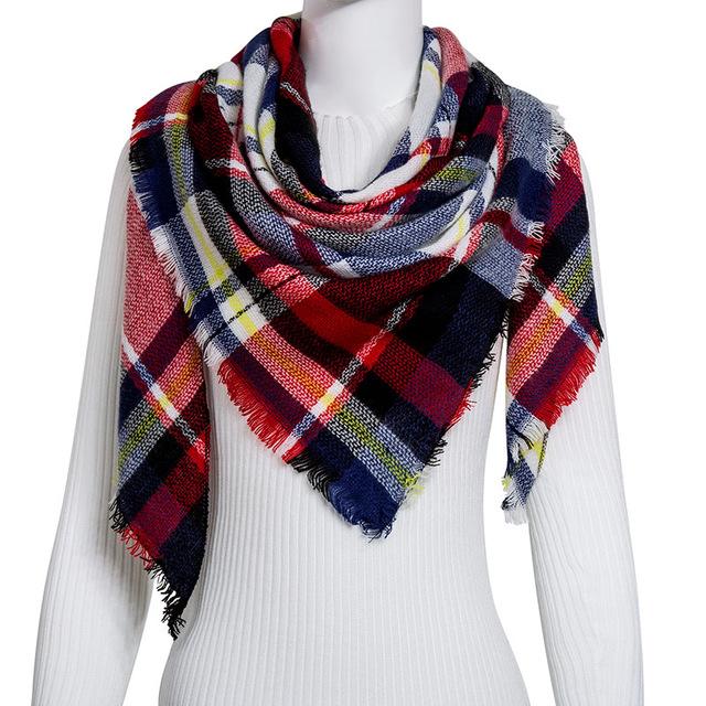 Fashion Plaid Scarf