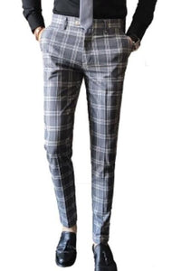 Plaid Formal Trouser