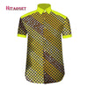 Short Sleeve Slim Fit Print Shirt