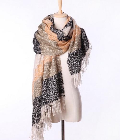 Winter Mohair Long Size Scarf