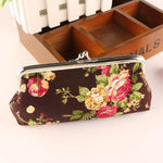 Exclusive Retro Vintage Flower Small Hasp Purse