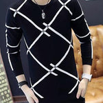Thermal Casual Stripe Knitted Sweater