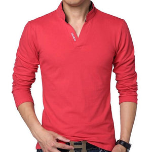 Solid Color Polo Shirt