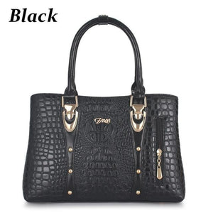 Crocodile  Leather Handbag