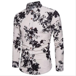 Fashion Floral Printing Shirt