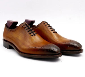 Wholecut Genuine Calf Leather Formal Shoe