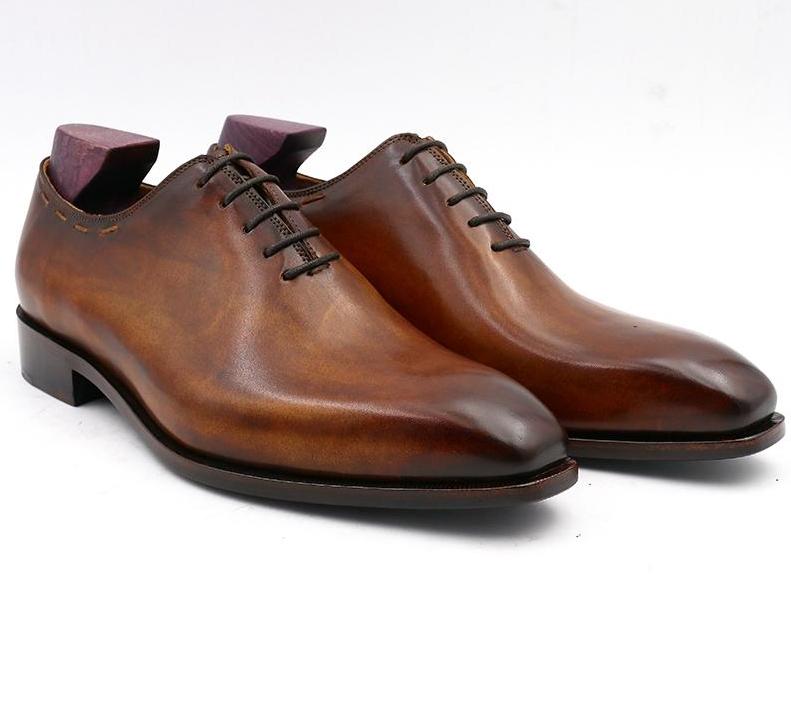 Square Toe Whole Cut Bespoke Shoe