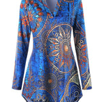 Tribal Printed Tunic T-Shirt