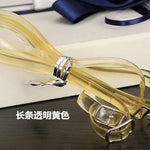 Transparent High Heeled Shoelace with Buckle