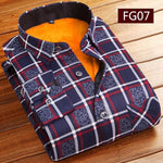 Fashion Warm Flannel Plaid Shirt