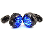 LED Lighting Tuxedo  Pure Copper Plated Cufflinks